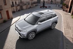 Maruti Suzuki Brezza Color Splendid Silver